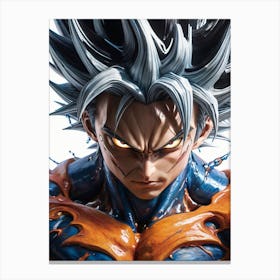 Goku Dragon Ball Z Anime Manga (12) Canvas Print
