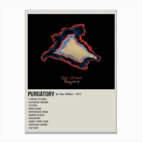 PURGATORY By Tyler Childers. 2017 Poster Canvas Print