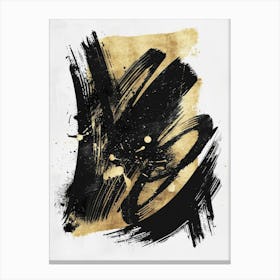 Black And Gold Canvas Print 30 Canvas Print