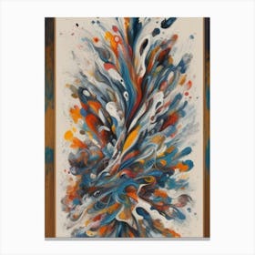 Abstract Painting Canvas Print