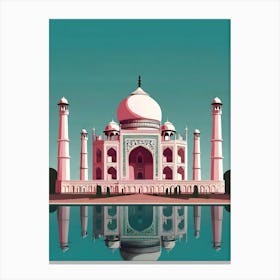 Taj Mahal 14 Canvas Print