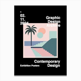 Graphic Design Archive Poster 11 Canvas Print