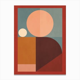 Abstract Geometric Shapes 44 Canvas Print