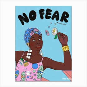 No Fear 1 Canvas Print