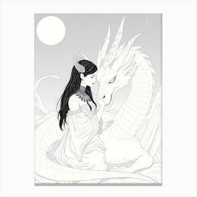 Mystical Fantasy Illustration 14 Canvas Print