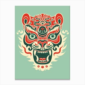 Chinese Tiger Canvas Print