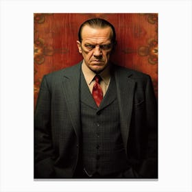 Gangster Art Frank Costello The Departed 2 Canvas Print