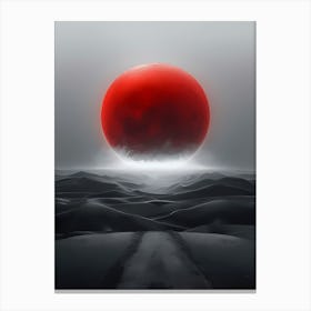 Red Planet Canvas Print