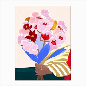 Bouquet Of Flowers Canvas Print