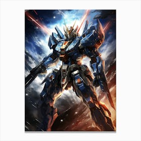 Gundam Robot 5 Canvas Print