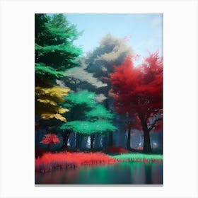 Tree Forest Canvas Print