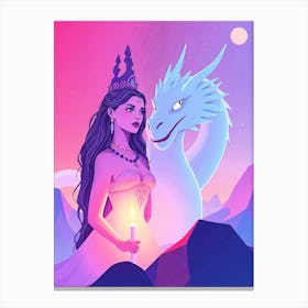 Mystical Fantasy Illustration 88 Canvas Print