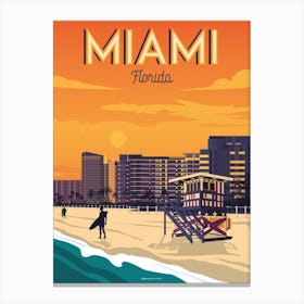 Miami Florida Canvas Print