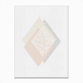 Minimalist Geometric III Canvas Print