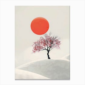 The Sakura Tree Canvas Print