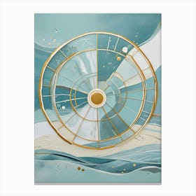 Ocean Wheel no3 Stampe su tela