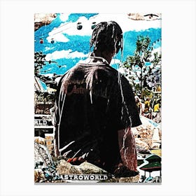 Travis Scott 39 Canvas Print