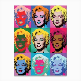 MARILYN 9 Canvas Print