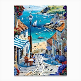 Seaside Canvas Print