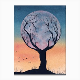 Midnight Tree Canvas Print
