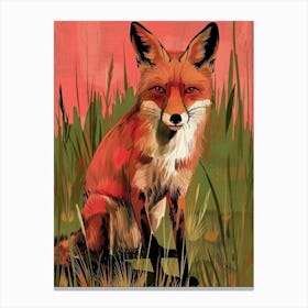 Red Fox 15 Canvas Print