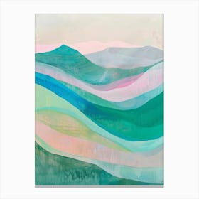 Abstract Landscape Painting 8 Canvas Print