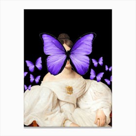 Butterfly Lady 1 Canvas Print