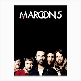 Maroon 5 band music Canvas Print