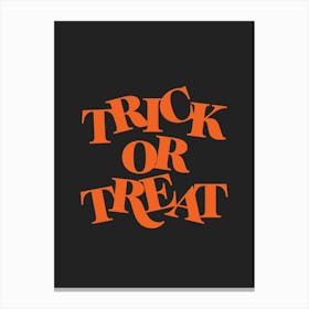 Trick or Treat 1 Canvas Print