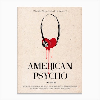 American Psycho Movie Canvas Print