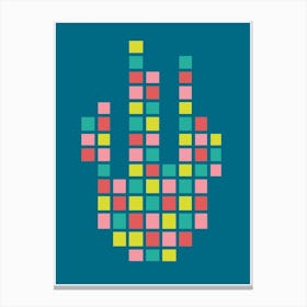 Geometric Squares Canvas Print