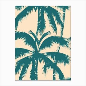 Palm Trees 14 Canvas Print