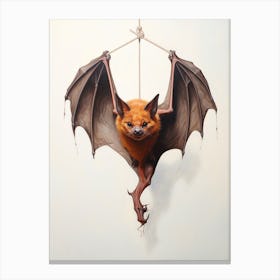 Flying Fox Bat Painting 5 Canvas Print