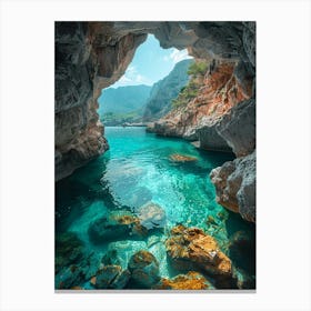 Cave In The Rock 10 Canvas Print