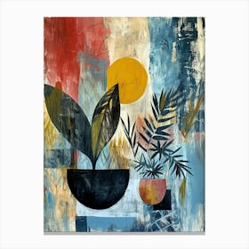 'Sunset', Boho Art Style Canvas Print