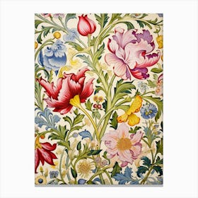 William Morris Floral Tapestry Canvas Print