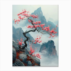 Chinese Cherry Blossoms Canvas Print