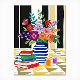 Vase Of Flowers Canvas Print