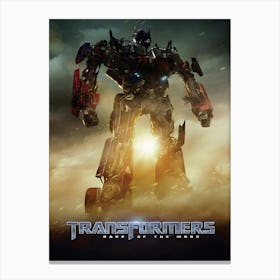Transformers Dark Of The Moon Canvas Print