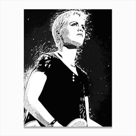 Dolores O'Riordan The Cranberries 17 Canvas Print