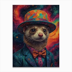 Ferret Canvas Print