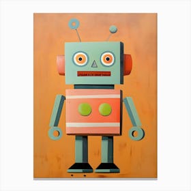 Robot 6 Canvas Print