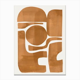 Modern Abstract Minimal Shapes 194 Canvas Print