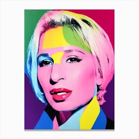 Barbra Streisand 2 Pop Movies Art Movies Canvas Print