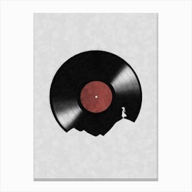 In The World Of Music Canvas Print