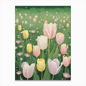 Tulip Field 1 Canvas Print