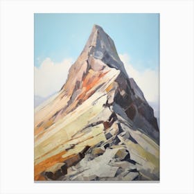 Glyder Fawr Wales 1 Mountain Painting Canvas Print