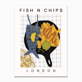 Fish N Chips Canvas Print