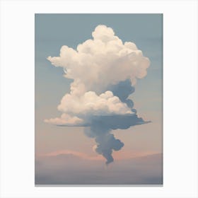 Cloudy Sky Canvas Print