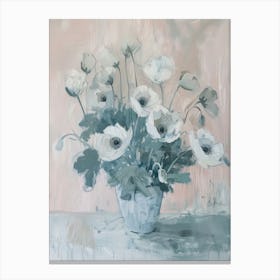 A World Of Flowers Anemone 1 Painting Canvas Print